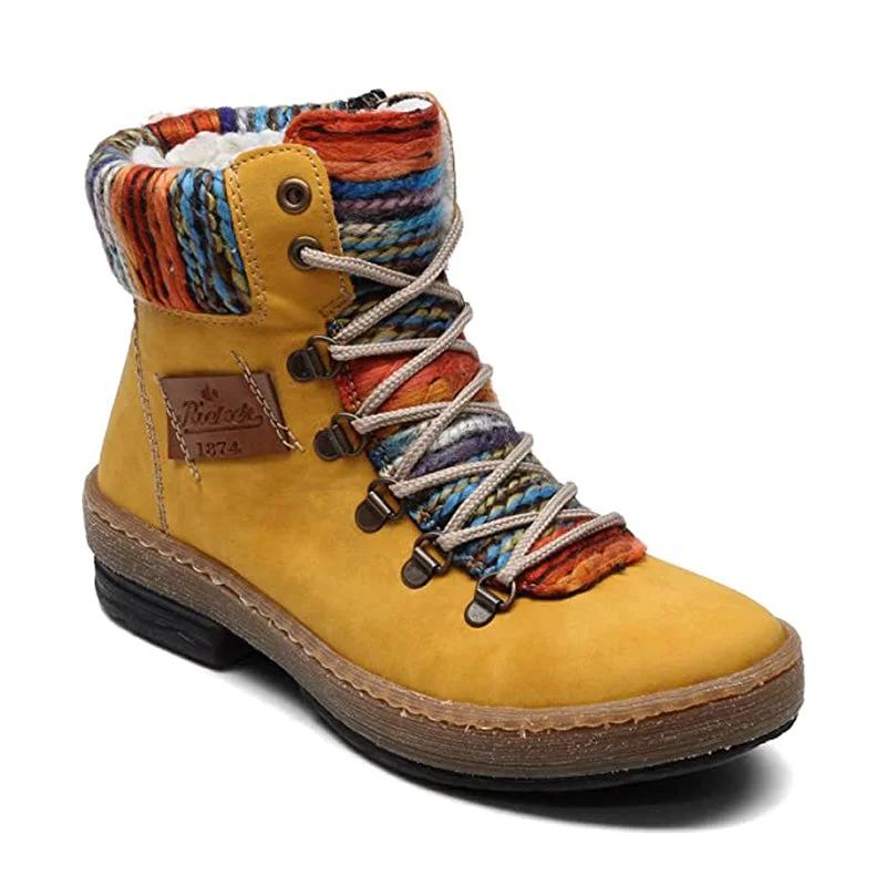 Women's Felicitas 43 Yellow Paisley Print Shoe Design  