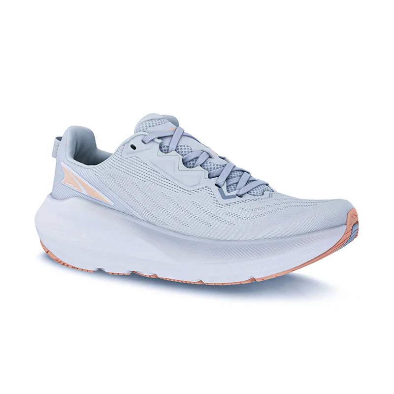 Women's FWD VIA Light Gray Lightweight Tennis Sneaker Look  