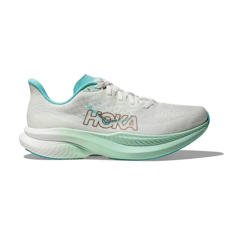 Women's Mach 6 Frost/Rose Gold Retro Basketball Sneaker Design  